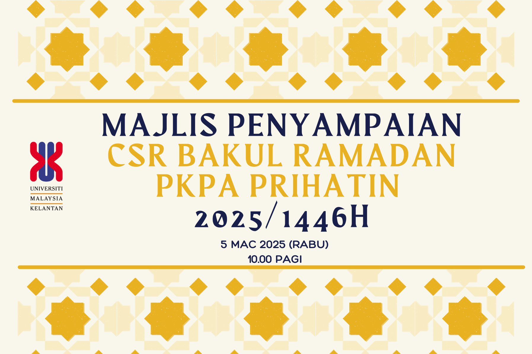 CSR BAKUL RAMADAN PKPA PRIHATIN 2025/ 1446H
