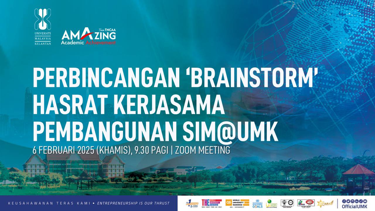 PERBINCANGAN 'BRAINSTORM' HASRAT KERJASAMA PEMBANGUNAN SIM@UMK